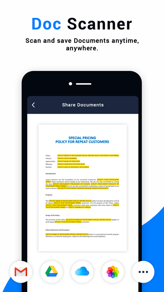 #5. Doc Scanner- PDF Document Scan (iOS) 由: Vishal Chatterjee