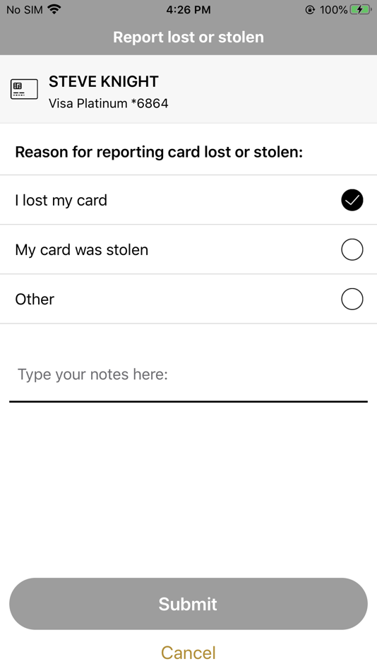 #6. ASB Card App (iOS) 由: American State Bank - Sioux Falls