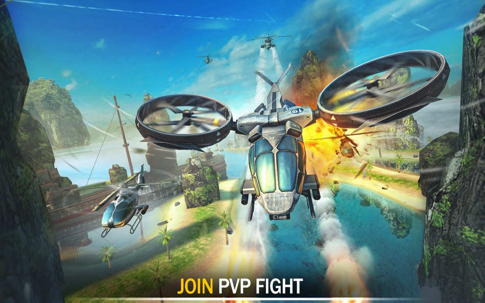 #3. Gunship Force Game (macOS) 由: XDEVS LTD