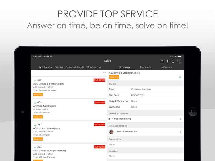 Odyssee Field Service