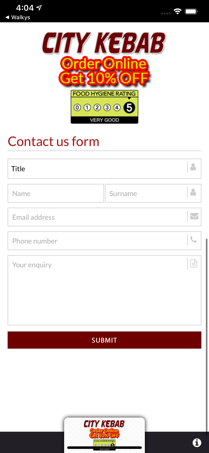 CITY KEBAB and PIZZA CAMBRIDGE