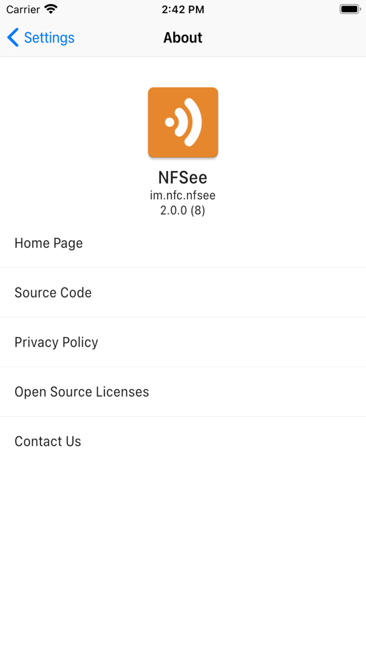 #2. NFSee (iOS) 由: 嘉杰 陈