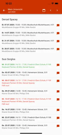 Game screenshot Musikschule Ostfildern apk