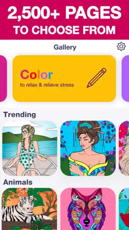 Game screenshot Coloring Book for Adults App. apk