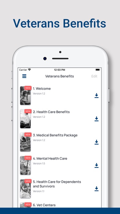 MyVA Info Screenshot
