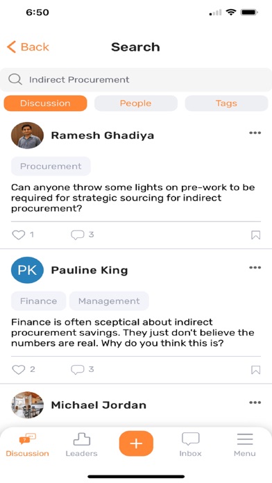 Procurement League Screenshot