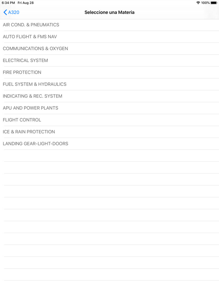Preparate A320 Examen DGAC CL