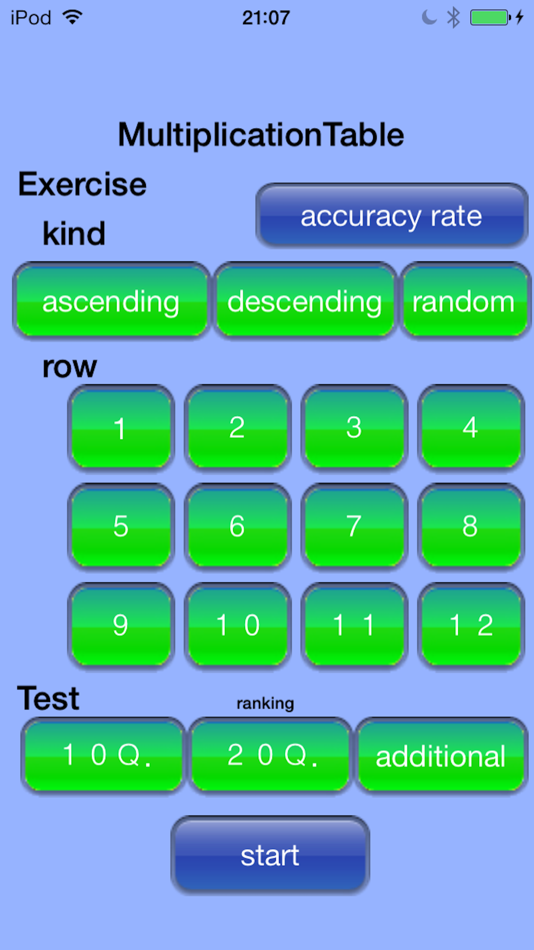 #1. Multiplication 12×12 (iOS) 来自: asunaroseven