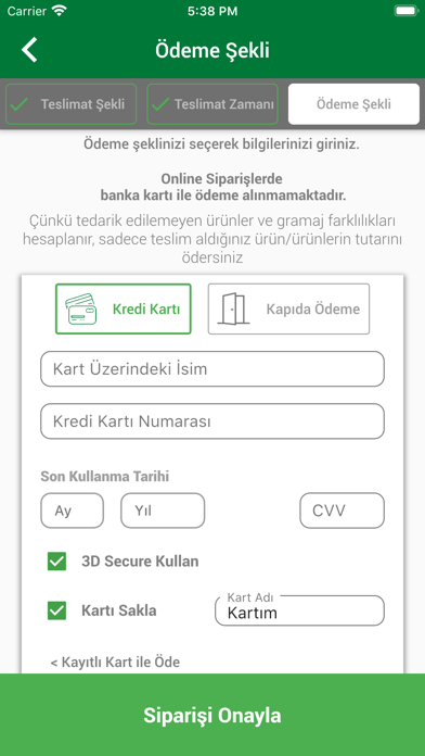 Pekdemir Online Market Screenshot