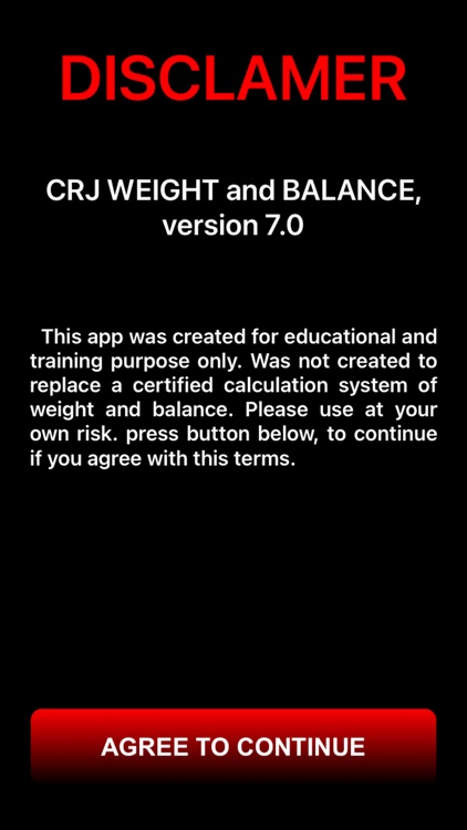 CRJ Weight and balance screenshot-5