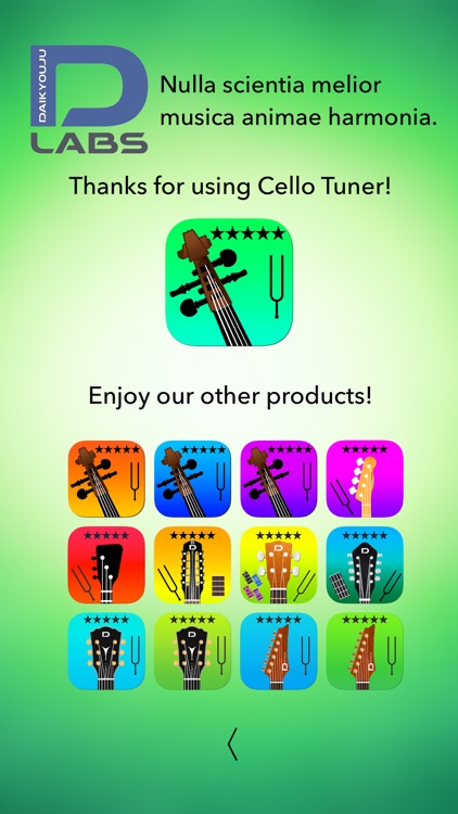 Cello Tuner Professional screenshot-9