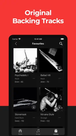 Game screenshot Backtrackit: Backing Tracks apk