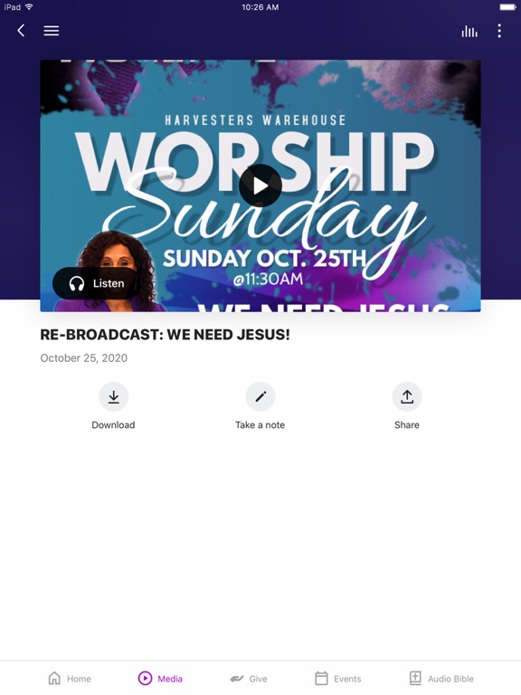 Screenshot #6 pour Harvesters Warehouse Church