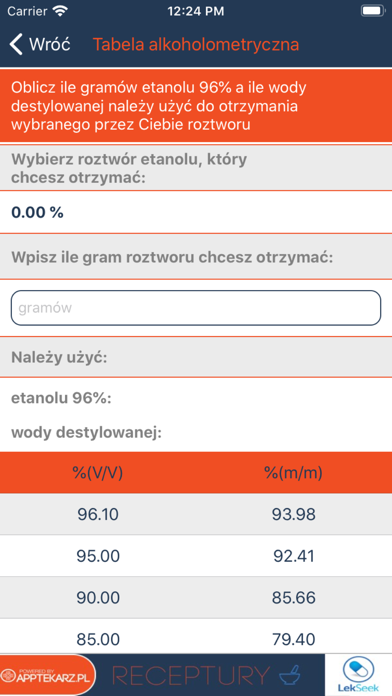 Aptekarz Receptury Screenshot