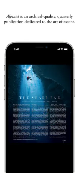 Game screenshot Alpinist Magazine apk