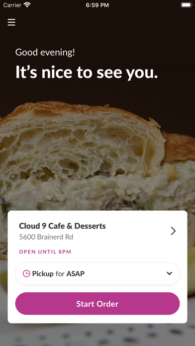 Cloud 9 Cafe & Desserts Screenshot