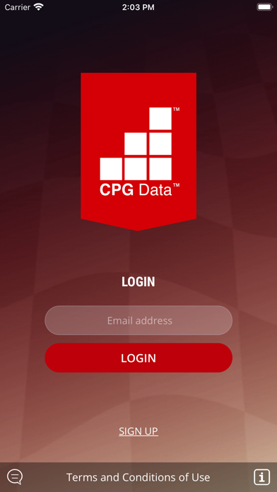 iSellBeer/CPG Data Screenshot