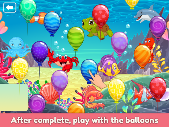 Toddler puzzle games for kids! iPad screenshot 2 - Education app