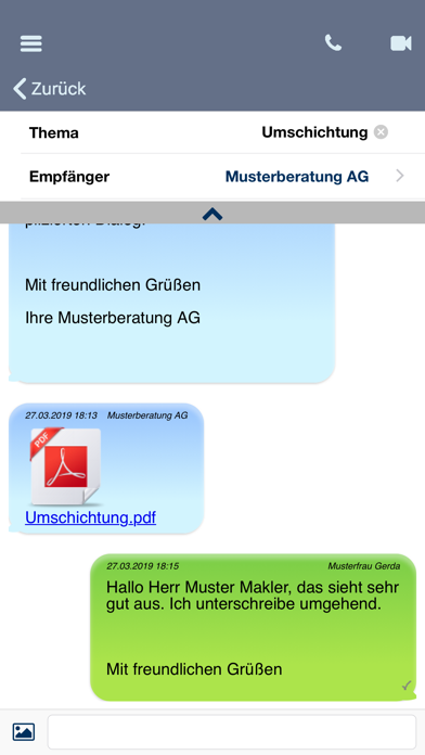 FK-Schulung Screenshot