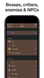 pocket wiki for terraria iphone screenshot 4