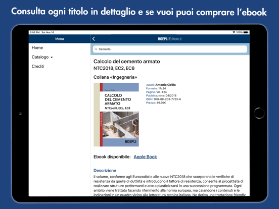Screenshot #6 pour Catalogo Hoepli