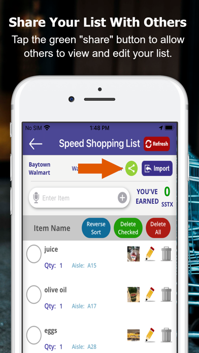 Speed Shopping List screenshot 4