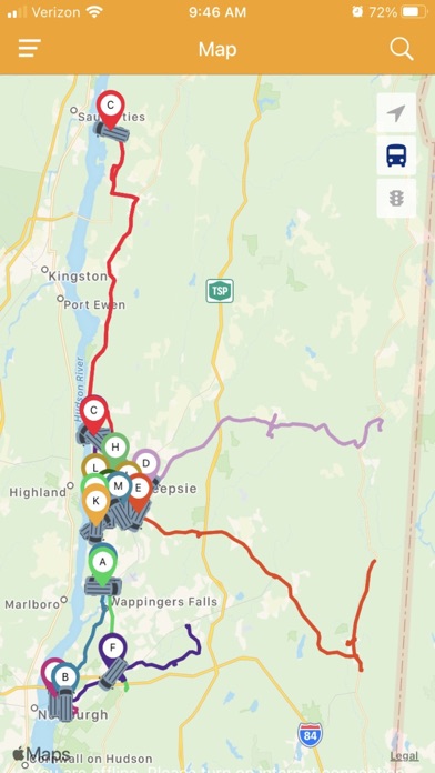 Dutchess County Public Transit Screenshot