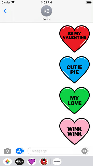 The Valentine Stickers screenshot 4