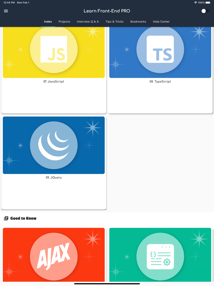 Learn Frontend Web Development