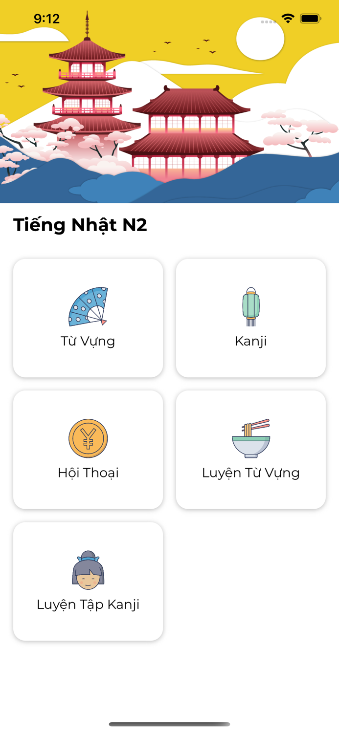 Từ Vựng N2 Học Tiếng Nhật JLPT