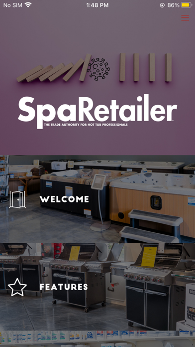 SpaRetailer Magazine Screenshot