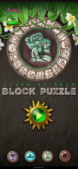 Game screenshot Glyph of Maya : Block Puzzle mod apk