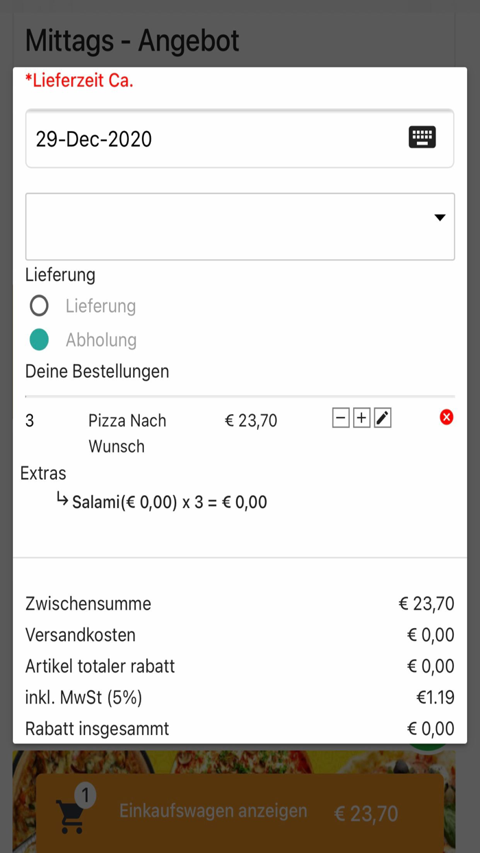 Piazza Italia Pizzeria