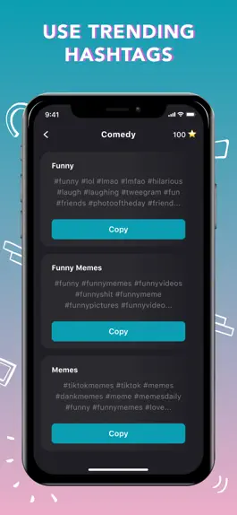 Game screenshot Tik Tags for Followers & Likes hack
