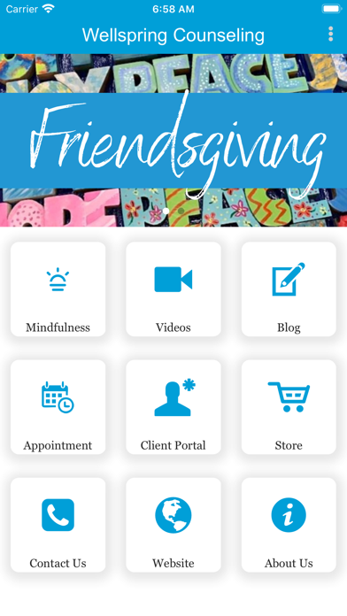 Wellspring Counseling Screenshot