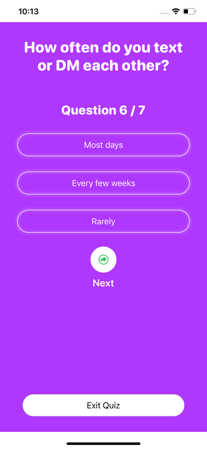 Love Test Couples Tester Quiz