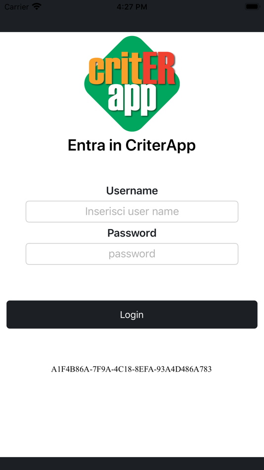 CriterApp - 2 - (iOS)