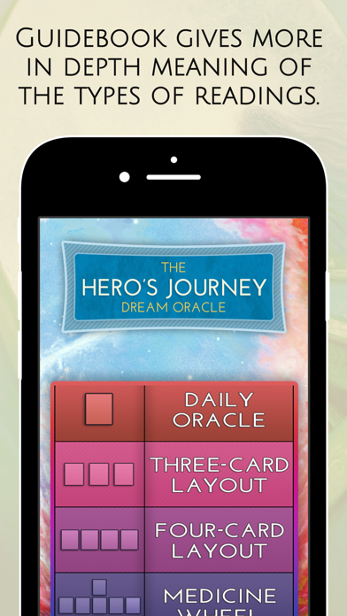 Hero's Journey Dream Oracle Screenshot