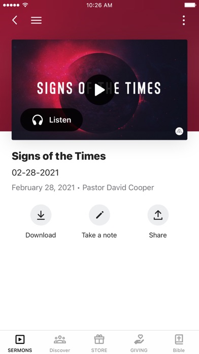 Mount Paran Church Atlanta Screenshot