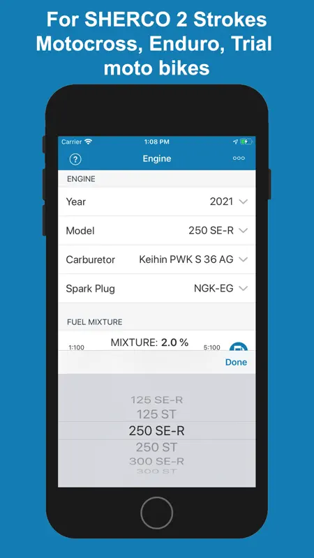 Carburación Sherco Moto Bikes screenshot 3 of 9