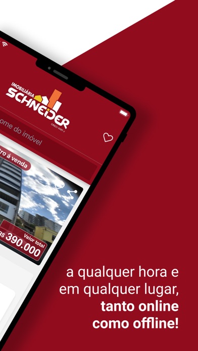 Imobiliária Schneider Screenshot