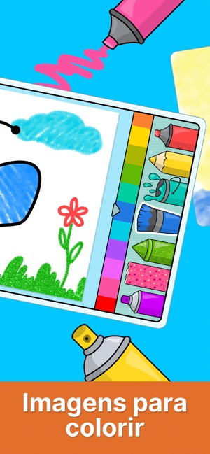 Jogos infantis de colorir 2-6 na App Store