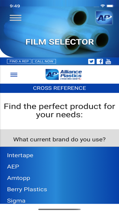 Alliance Plastics Screenshot