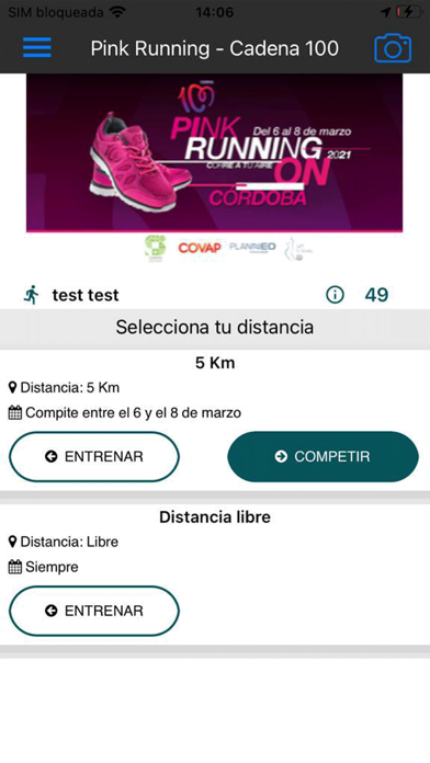 Pink Running Screenshot