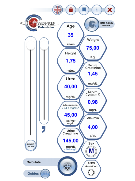 Screenshot #5 pour ADPKD Calculator