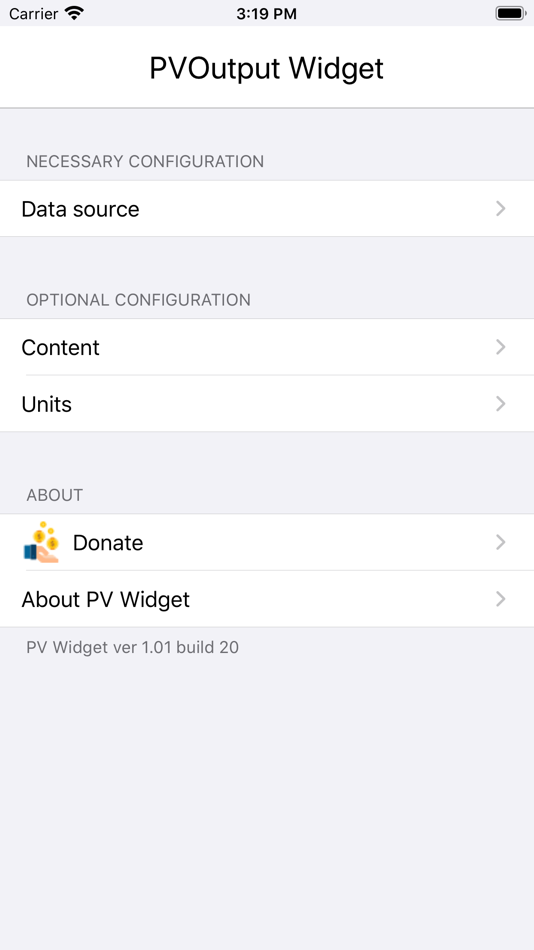 #8. PV Output Widget (iOS) Podle: Maciej Gulda