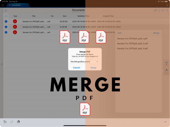 Screenshot #5 pour PDF Slicer N Splicer