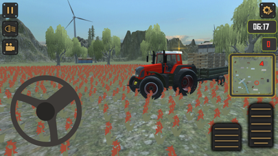 Screenshot #2 pour Tractor Driving: Farm work