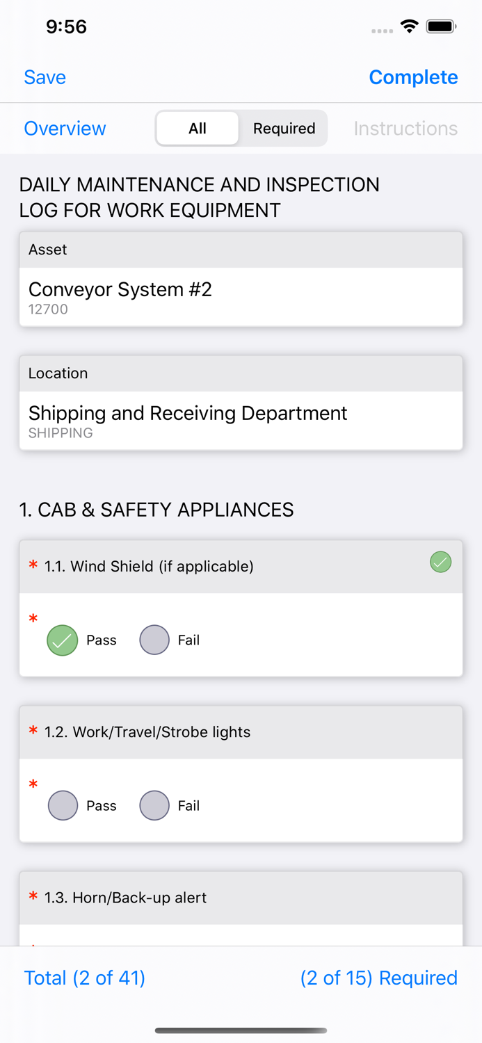 Informer Inspections