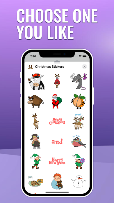 Holiday Christmas Sticker Pack Screenshot